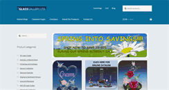 Desktop Screenshot of glassgallery.net