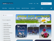 Tablet Screenshot of glassgallery.net