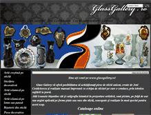 Tablet Screenshot of glassgallery.ro